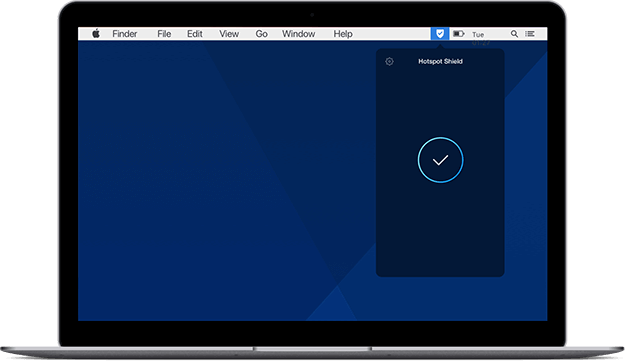 Einstellung der Hotspot Shield VPN für Mac